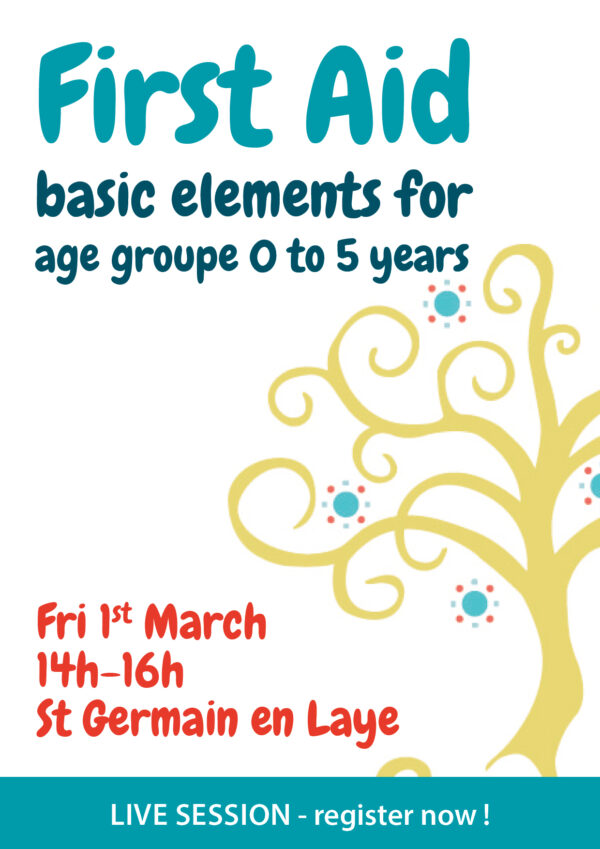 First aid - basic elements for age group 0-5 years